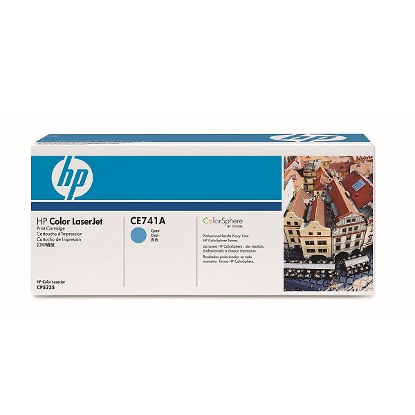 заправка картриджа HP CE741A