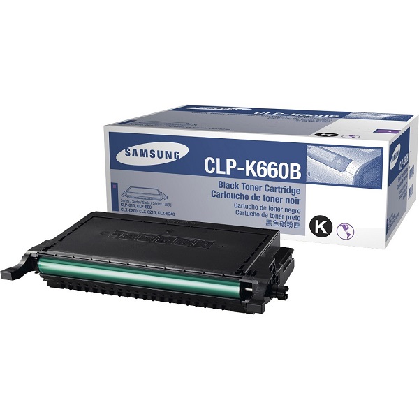 заправка картриджа Samsung CLP-K660B