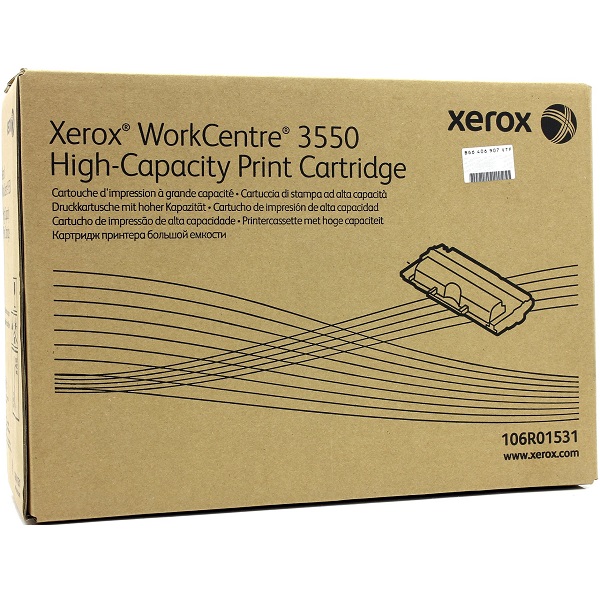 заправка картриджа Xerox 106R01531