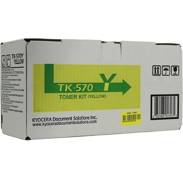 заправка картриджа Kyocera TK-570Y