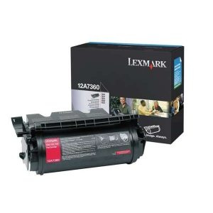 заправка картриджа Lexmark 12A7360