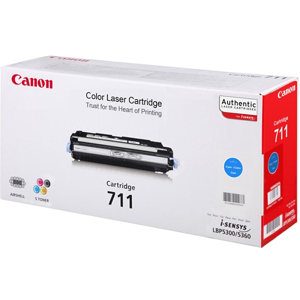 заправка картриджа Canon Cartridge 711C (1659B002)