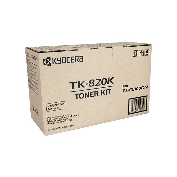 заправка картриджа Kyocera TK-820K