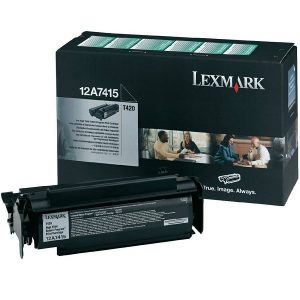 заправка картриджа Lexmark 12A7415