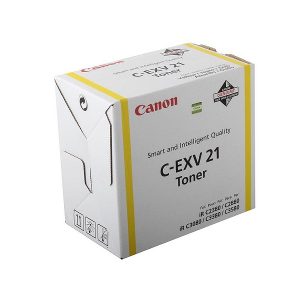 заправка картриджа Canon C-EXV21Y (0455B002)