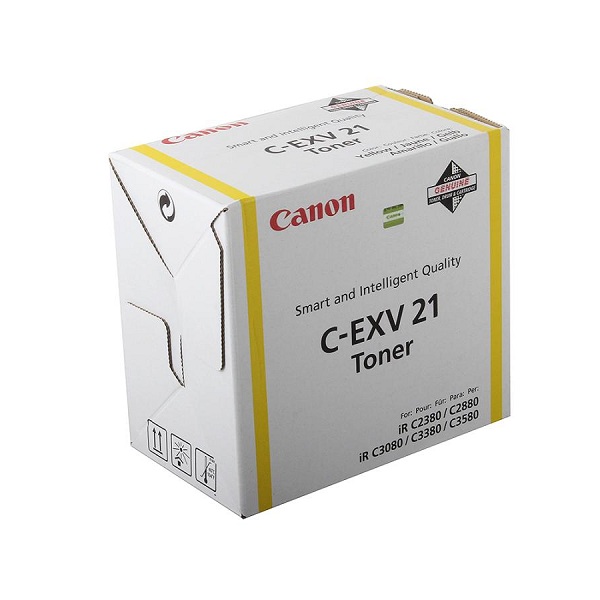 заправка картриджа Canon C-EXV21Y (0455B002)