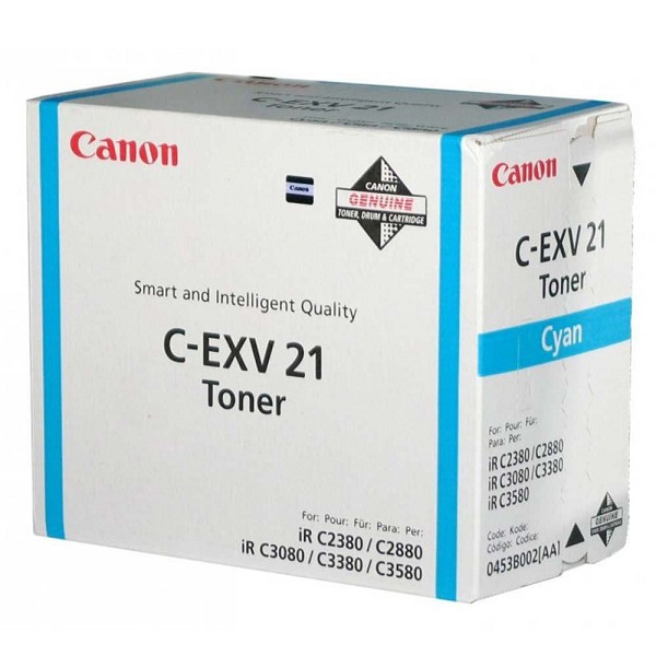 заправка картриджа Canon C-EXV21C (0453B002)