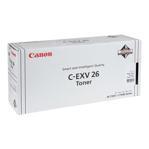 заправка картриджа Canon C-EXV26Bk (1660B006)