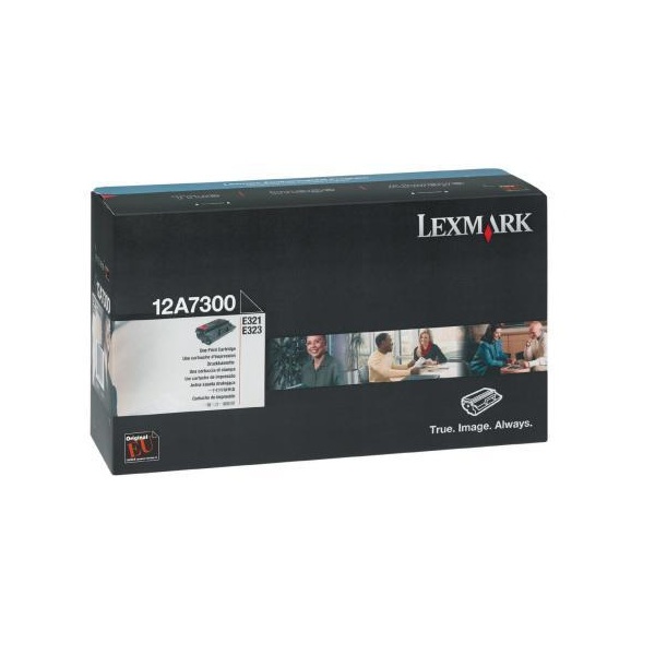 заправка картриджа Lexmark 12A7300