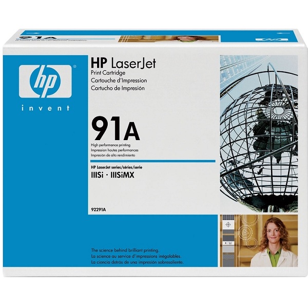заправка картриджа HP 92291A