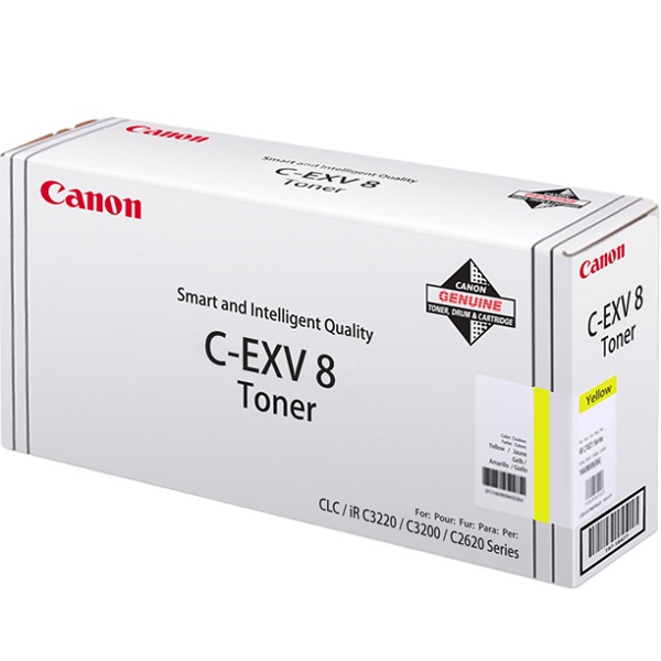 заправка картриджа Canon C-EXV8Y (7626A002)