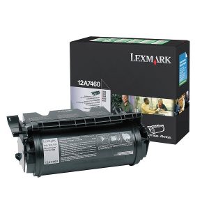 заправка картриджа Lexmark 12A7460