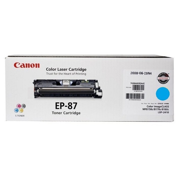 заправка картриджа Canon EP-87C (7432A003)