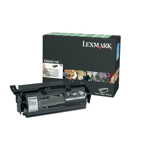 заправка картриджа Lexmark T654X11E