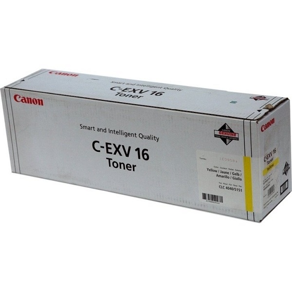 заправка картриджа Canon C-EXV16Y (1066B002)