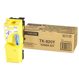 заправка картриджа Kyocera TK-820Y